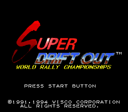 Super Drift Out screenshot 3 for Super Famicom
